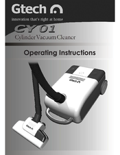 Gtech CY 01 Operating Instructions Manual
