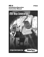 Teleflex Marine KE-4 Installation/Operation Instruction Manual