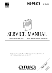Aiwa HS-PS173YJ Service Manual