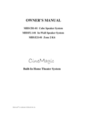 QSurround Cine magic Owner's Manual