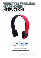Manhattan 178747 Instructions For Use Manual