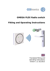 CEStronics Omega Flex Fitting And Operating Instructions