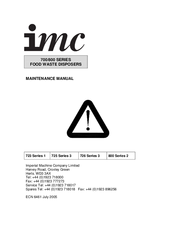 IMC 726 Maintenance Manual
