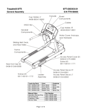 Sportsmith 97Ti 97T-0XXXX-01 General Assembly