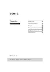 Sony BRAVIA KDL-32R40xC Operating Instructions Manual