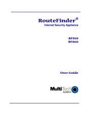 Multi-Tech RouteFinder RF860 User Manual