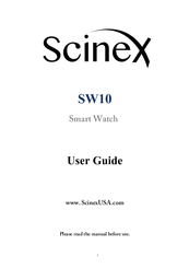 Scinex SW10 User Manual