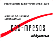 Akiyama CDX-MP250S User Manual