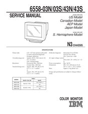 Ibm 6558-03N Service Manual