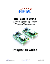 RFM DNT2400 Series Integration Manual