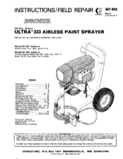 Graco Ultra 333 231-007 Instructions Manual