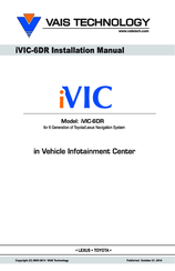 Vais iVIC-6DR Installation Manual