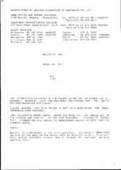 WIA Weldmatic 180s CP17 Manual