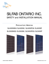 SILFAB ONTARIO SLAXXXP3A/SLAXXXP Safety And Installation Manual