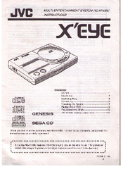 JVC X'Eye RG-M10BU Instructions Manual