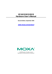 Moxa Technologies UC-8416 Hardware User Manual