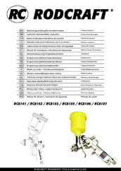 RODCRAFT RC8106 Instruction Manual/Safety Instruction