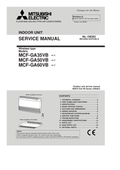 Mitsubishi Electric MCF-GA35VB Service Manual