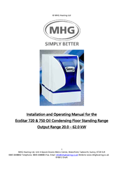 MHG Heating EcoStar 754 Installation And Operating Manual