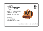 CleanFreak CPL-1600-AM-CF (P-400) Owner's Manual