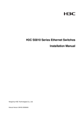 H3C S5810-50S-DC Installation Manual