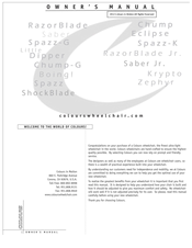 Colours Spazz-K Owner's Manual