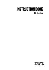 Volvo Penta 22 Series Instruction Book
