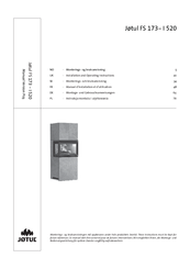Jøtul FS 173- I 520 Installation And Operating Instructions Manual