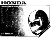 Honda VT250F Owner's Manual