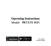 Heatmiser PRT-ETS WiFi Operating Instructions Manual