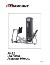 Paramount Fitness FS-51 Assembly Manual