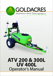 Goldacres ATV 300L Operator's Manual