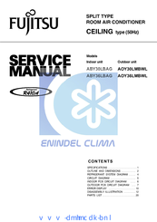 Fujitsu AOY30LMBWL Service Manual