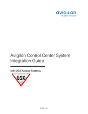 Avigilon INT-DSX-A-Rev1 Integration Manual