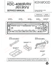 Kenwood KDC-4080RV Service Manual
