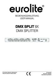EuroLite DMX SPLIT 8X User Manual