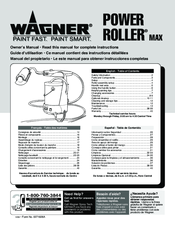 WAGNER POWER MAXROLLER Owner's Manual