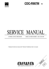 Aiwa CDC-R907MYZ Service Manual