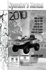 2010 Arctic Cat ATV Repair & Maintenance Manual PRO 450 550 650 700 1000 H1 H2 