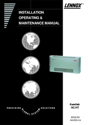 Lennox COMFAIR HC60 Operating Manual