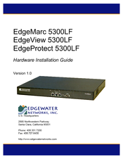 Edgewater Networks EdgeMarc 5300LF Hardware Installation Manual