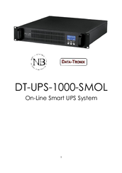 Data-Tronix DT-UPS-1000-SMOL Owner's Manual