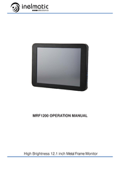 Intelmatic MRF1200 Operation Manual