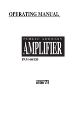 Inter-m PAM-120 Operating Manual