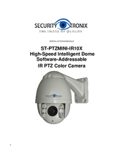 Security Tronix ST-PTZMINI-IR10X Installation Manual