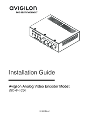 Avigilon ENC-4P-H264 Manuals | ManualsLib