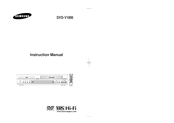Samsung DVD-V1000 Instruction Manual