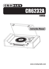Crosley CR6232A NOMAD Instruction Manual