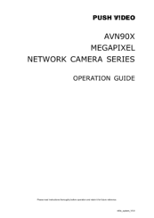 Push Video AVN90X Operation Manual