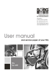 rehakind Tilty Typ 600 User Manual